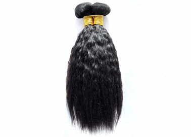 China Armadura negra de las extensiones del cabello humano, armadura natural del cabello humano de Remy del brillo proveedor