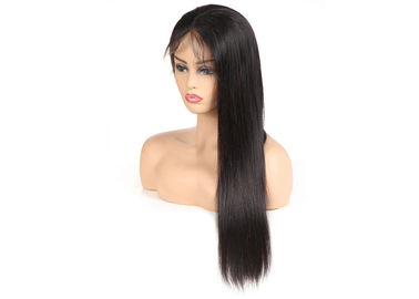 China Cutícula llena 100% de las pelucas del cabello humano del cordón del tamaño medio alineada sin el vertimiento o el enredo proveedor