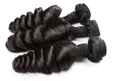 China Extensiones reales del cabello humano de Remy del color natural duraderas sin nudos o piojos proveedor