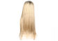 Pelucas coloreadas del pelo de la fibra sintética, pelucas mezcladas rubias del color del negro de la densidad del 130% proveedor