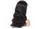 Lustre natural del cordón de la onda del cuerpo de la Virgen de las pelucas llenas del cabello humano para las mujeres negras proveedor